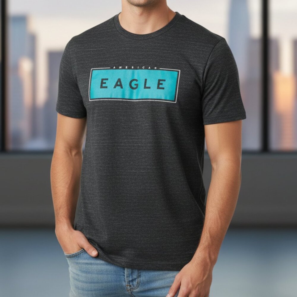 American Eagle Outfitters T-shirt Tee Shirt Top Active Flex Size L